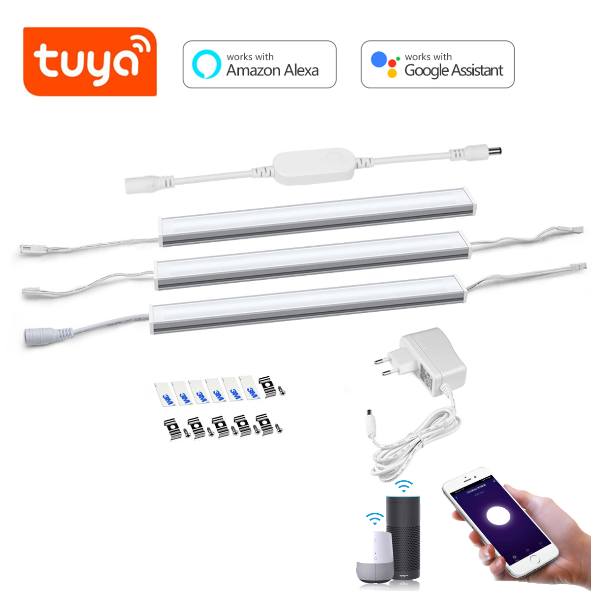 Smart Tuya Wi-Fi алюминиевый к – обзор и цена Home Bargains