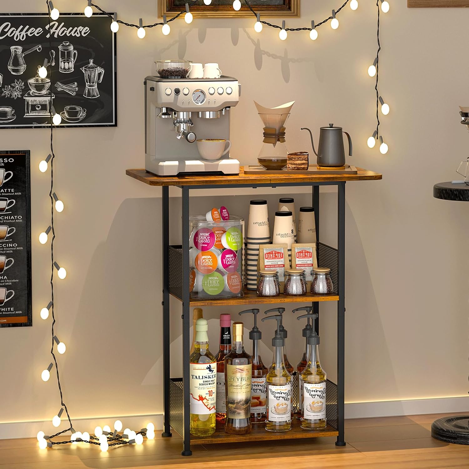 Миниатюрная напольная полка дл – обзор и цена Home Bar Setup
