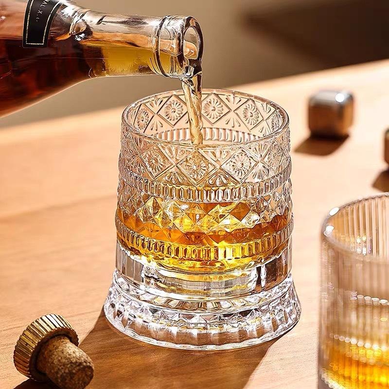 Вращающиеся стаканы для виски  – обзор и цена Highball Glass Set