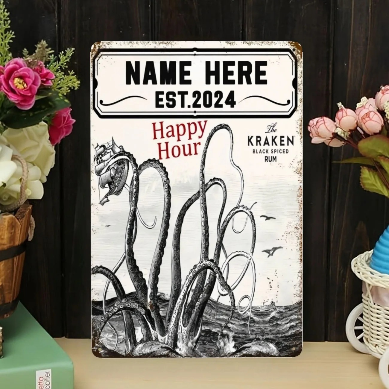 CIFbuy 2D плоская винтажная ме – обзор и цена Home Bar Signs