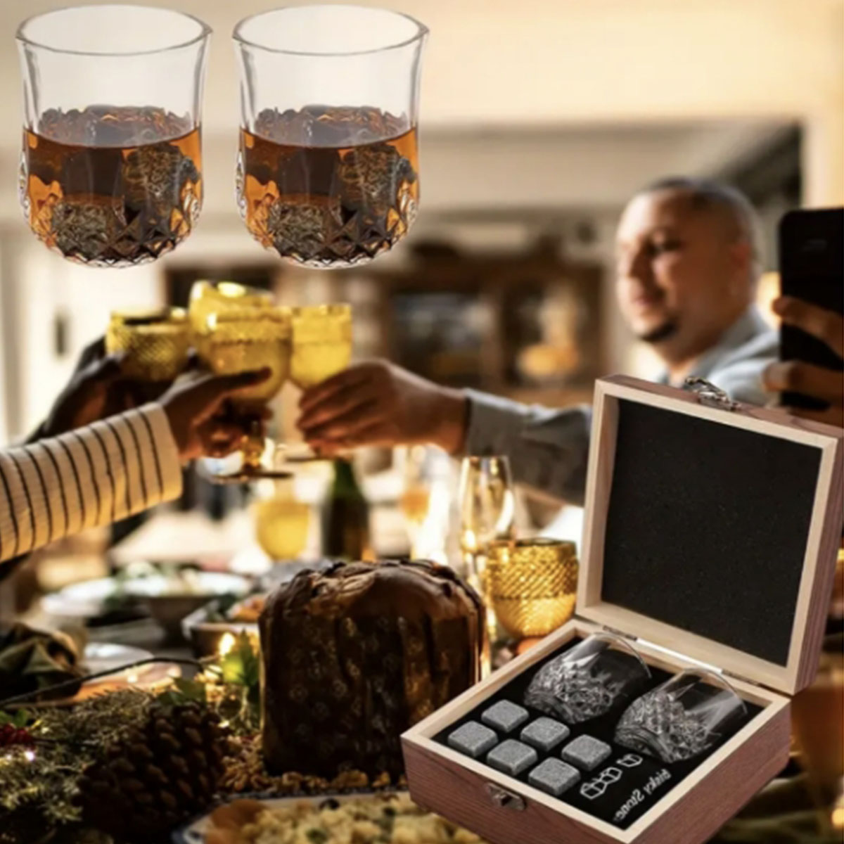 Рождественский подарок на день – обзор и цена Highball Glass Set